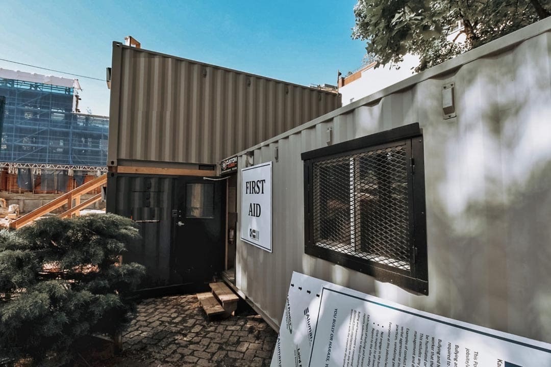 20&rsquo; Office CUBE &ndash; Wood Finished - Container Express Services PTY LTD
