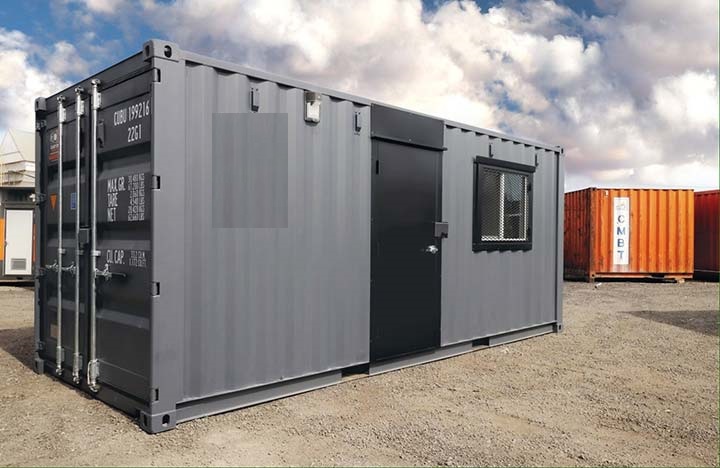 20&rsquo; Office CUBE &ndash; Wood Finished - Container Express Services PTY LTD