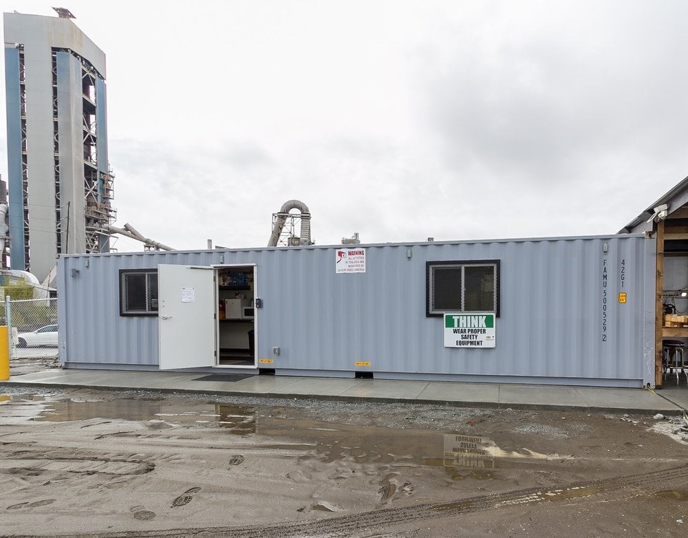 40&rsquo;HC Office CUBE &ndash; Vinyl Drywall Finished - Container Express Services PTY LTD