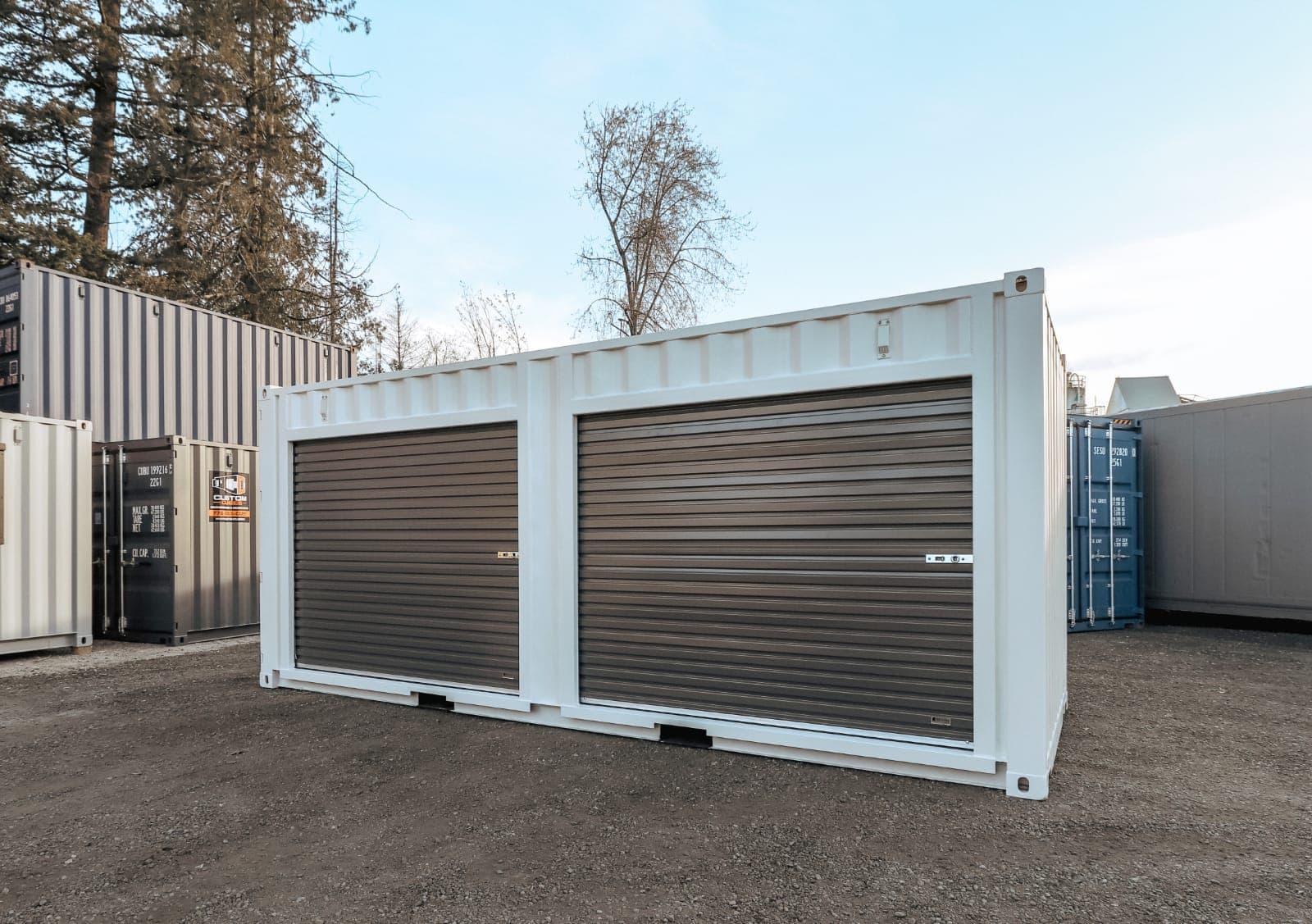 20&prime; Shipping Container + (2)  8&prime; Rollup Doors - Container Express Services PTY LTD