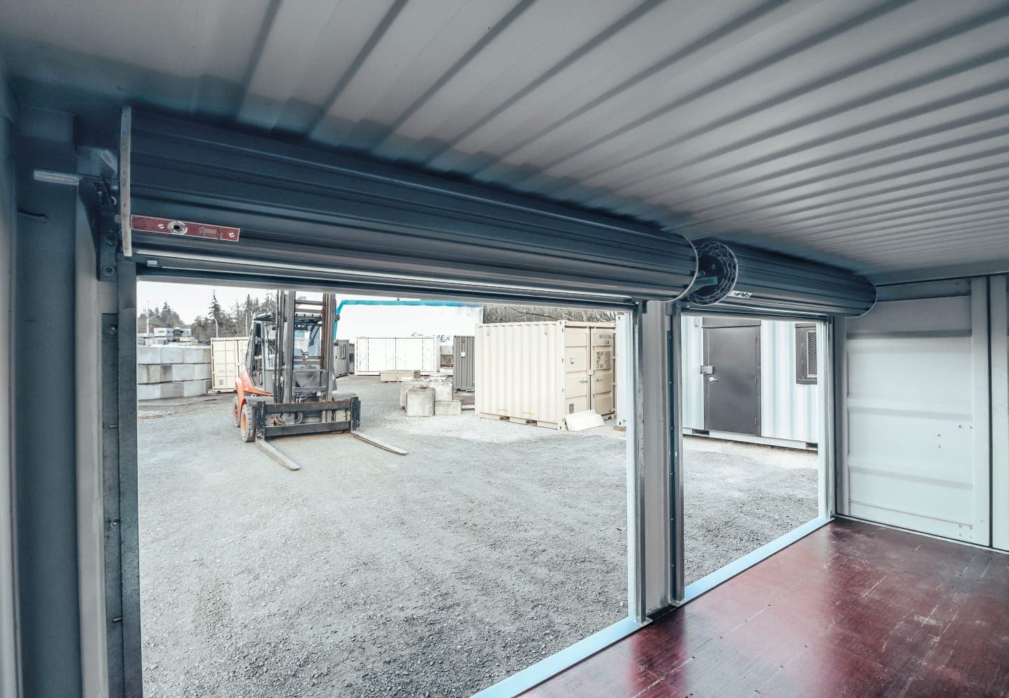 20&prime; Shipping Container + (2)  8&prime; Rollup Doors - Container Express Services PTY LTD