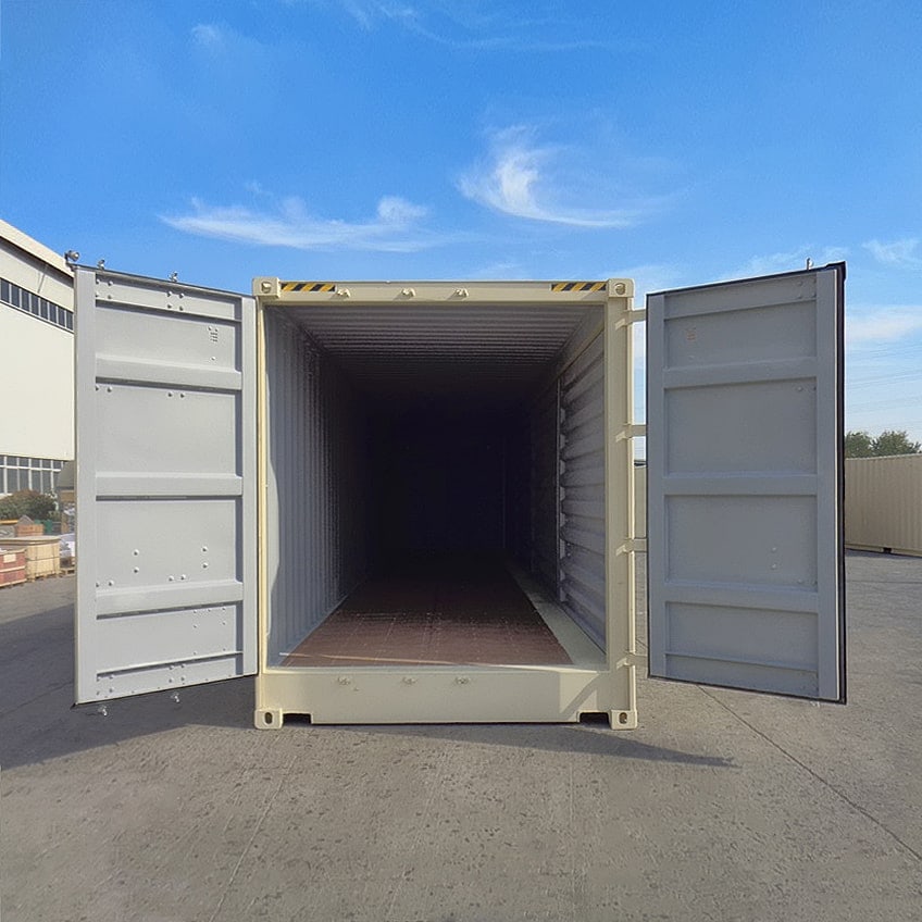 40&rsquo;HC New (1-trip) &ldquo;Openside&rdquo; Shipping Container - Container Express Services PTY LTD