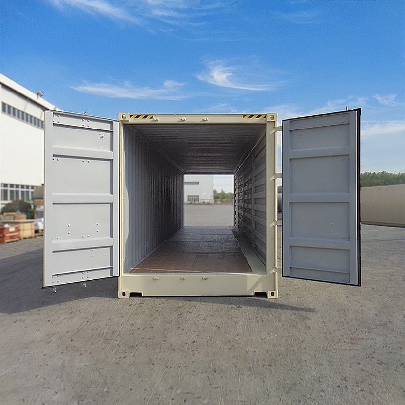 40&rsquo;HC New (1-trip) &ldquo;Openside&rdquo; Shipping Container - Container Express Services PTY LTD