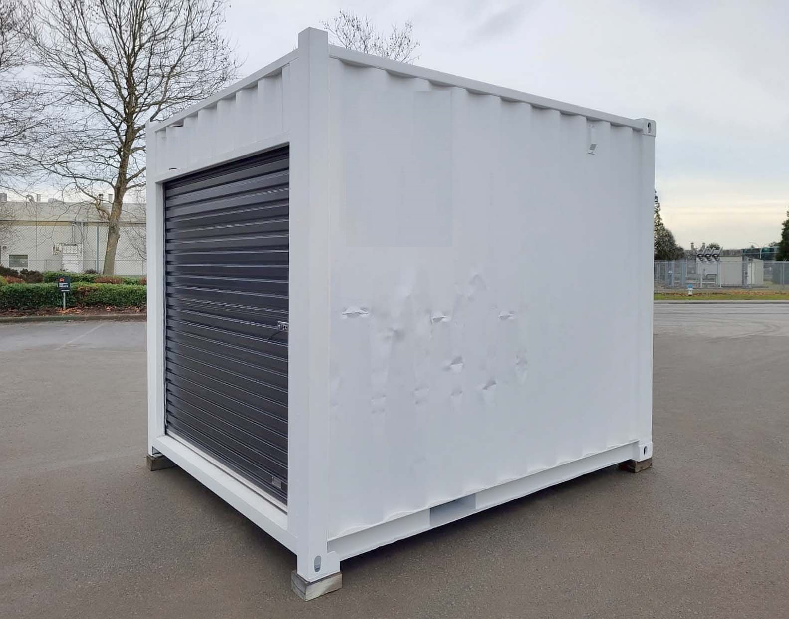 10&rsquo; &ldquo;Cut Down&rdquo; Used Container + Rollup - Container Express Services PTY LTD
