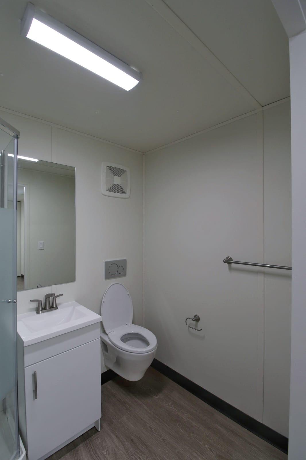 20&prime; Site office + Washroom - Container Express Services PTY LTD