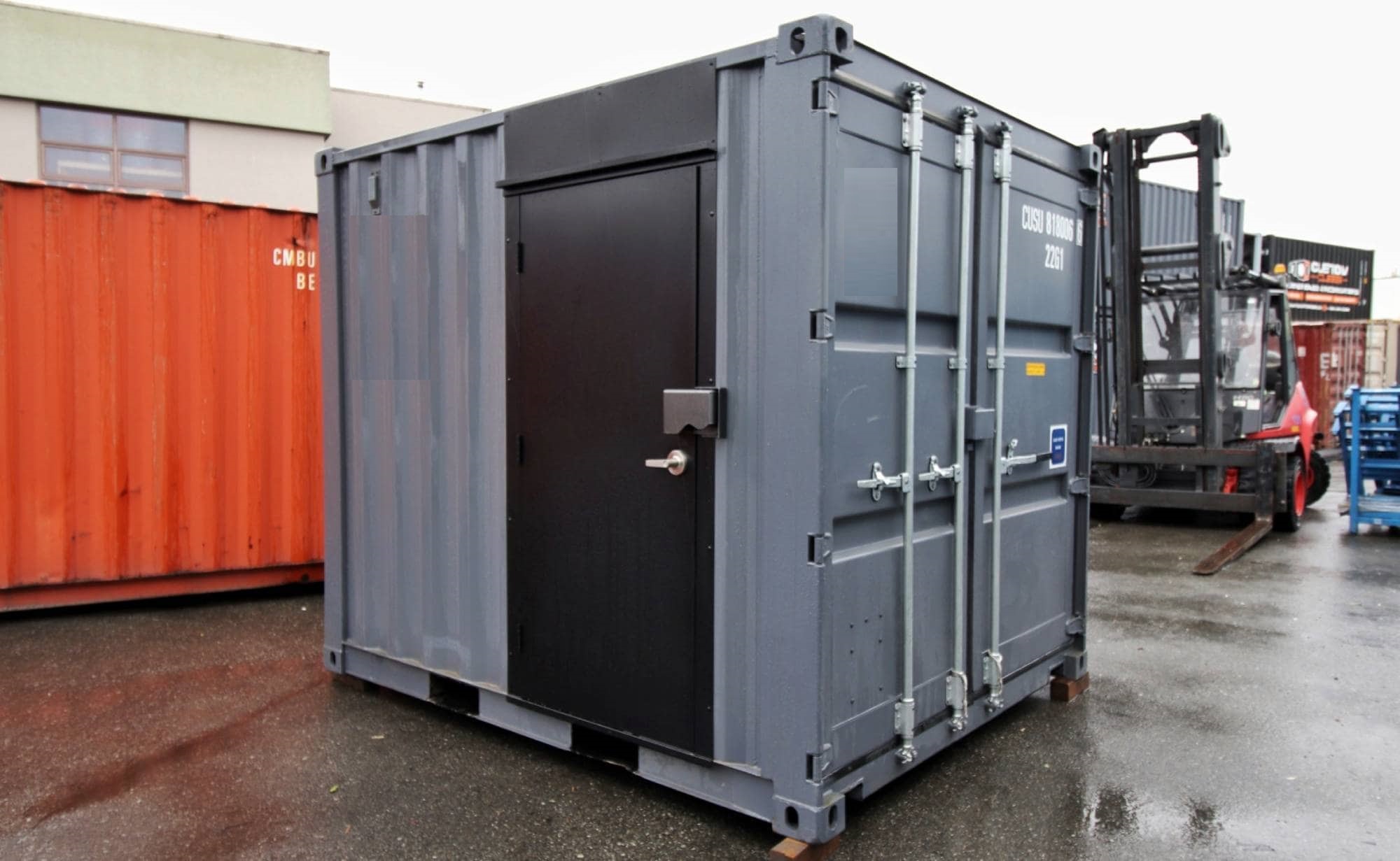 10&rsquo; Office CUBE &ndash; Wood Finished - Container Express Services PTY LTD
