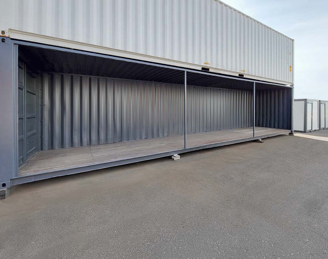 40&rsquo;HC Used &ldquo;Open Face&rdquo; Shipping Container - Container Express Services PTY LTD