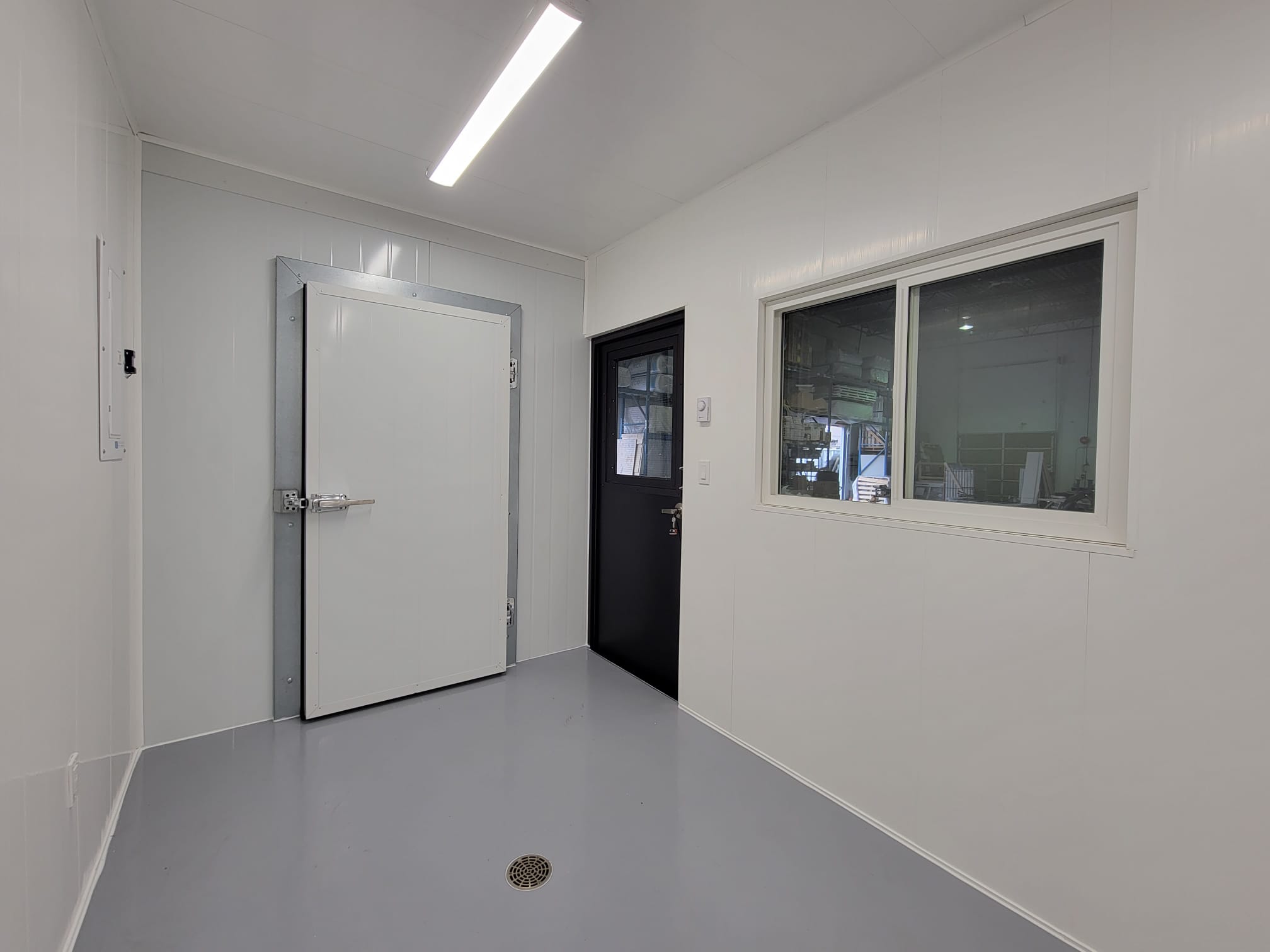Food Processing Unit With Walk in Cooler - Container Express Services PTY LTD
