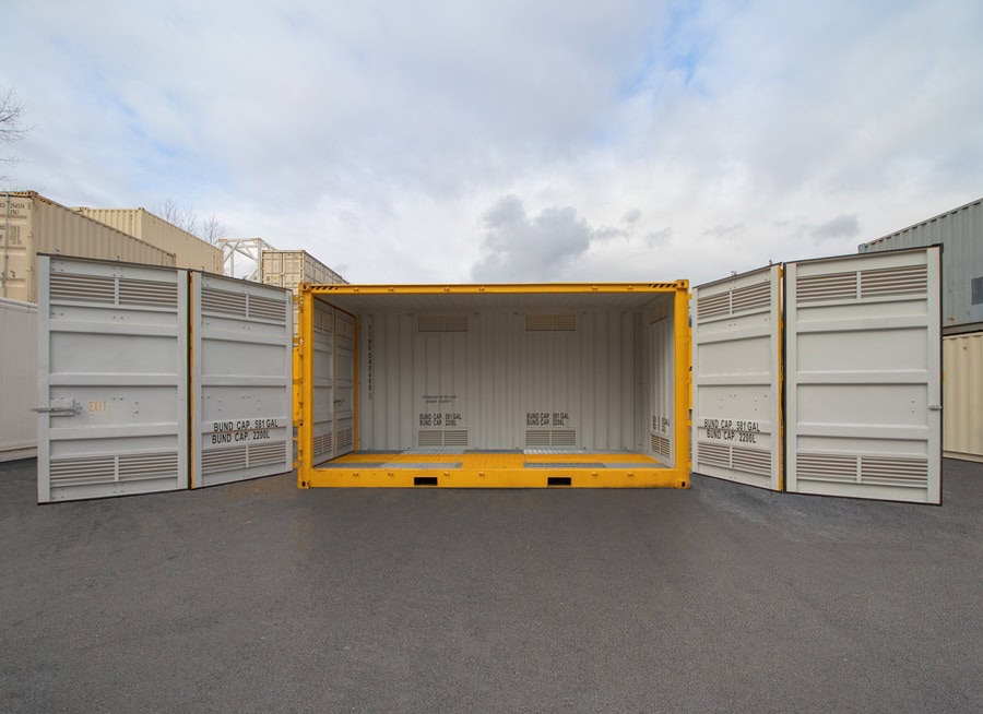 20&rsquo;HC Openside Containment Cube - Container Express Service PTY LTD