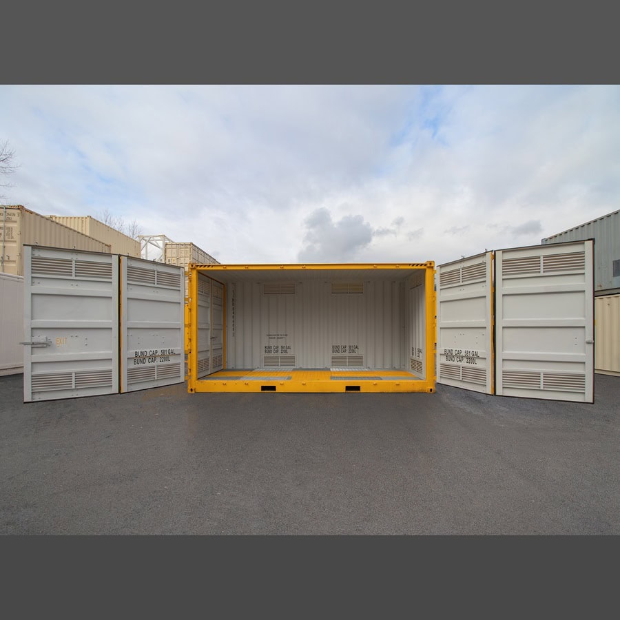 20&rsquo;HC Openside Containment Cube - Container Express Service PTY LTD