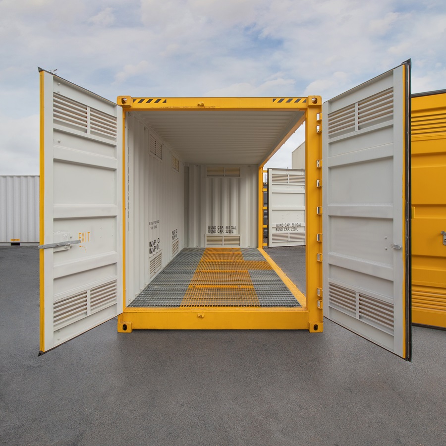 20&rsquo;HC Openside Containment Cube - Container Express Service PTY LTD
