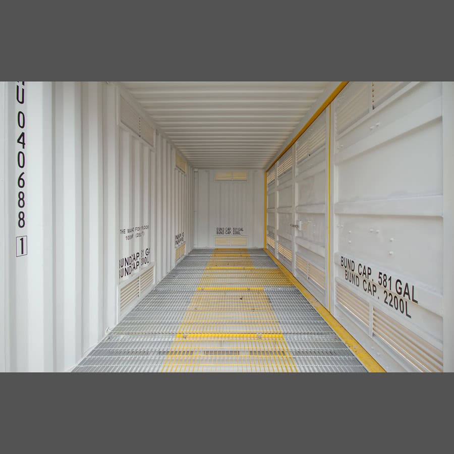20&rsquo;HC Openside Containment Cube - Container Express Service PTY LTD
