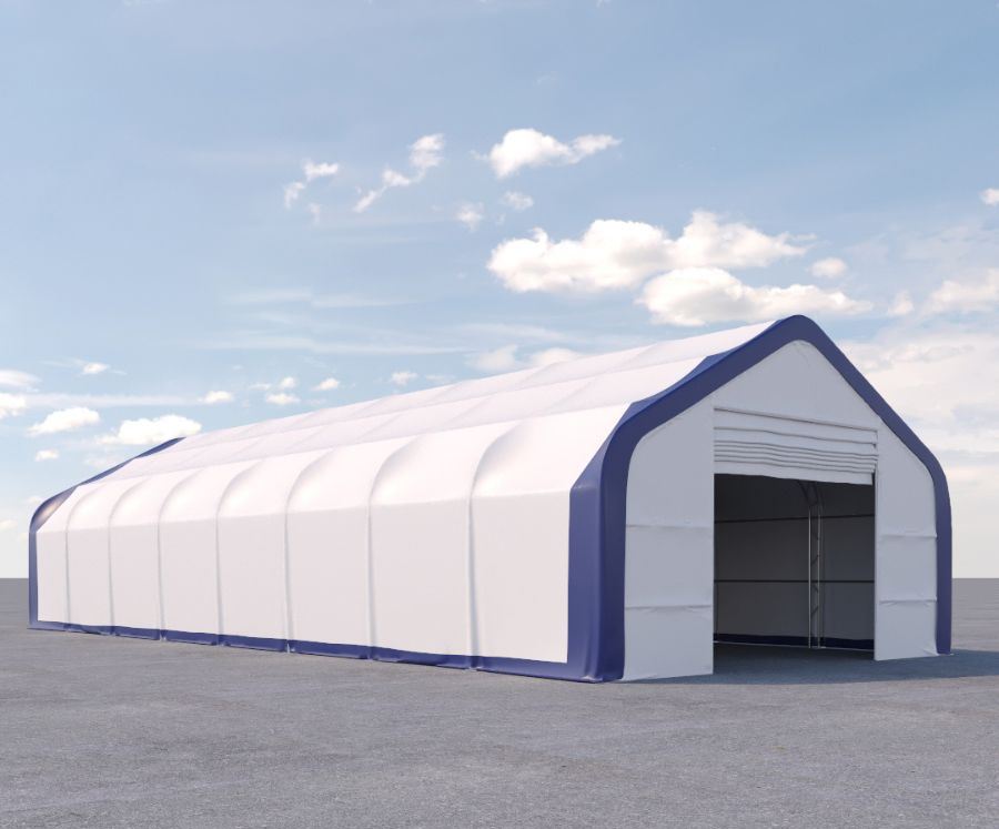Dual Truss Storage Shelter (30&prime; x 80&prime; x 20&prime;) - Container Express Services PTY LTD