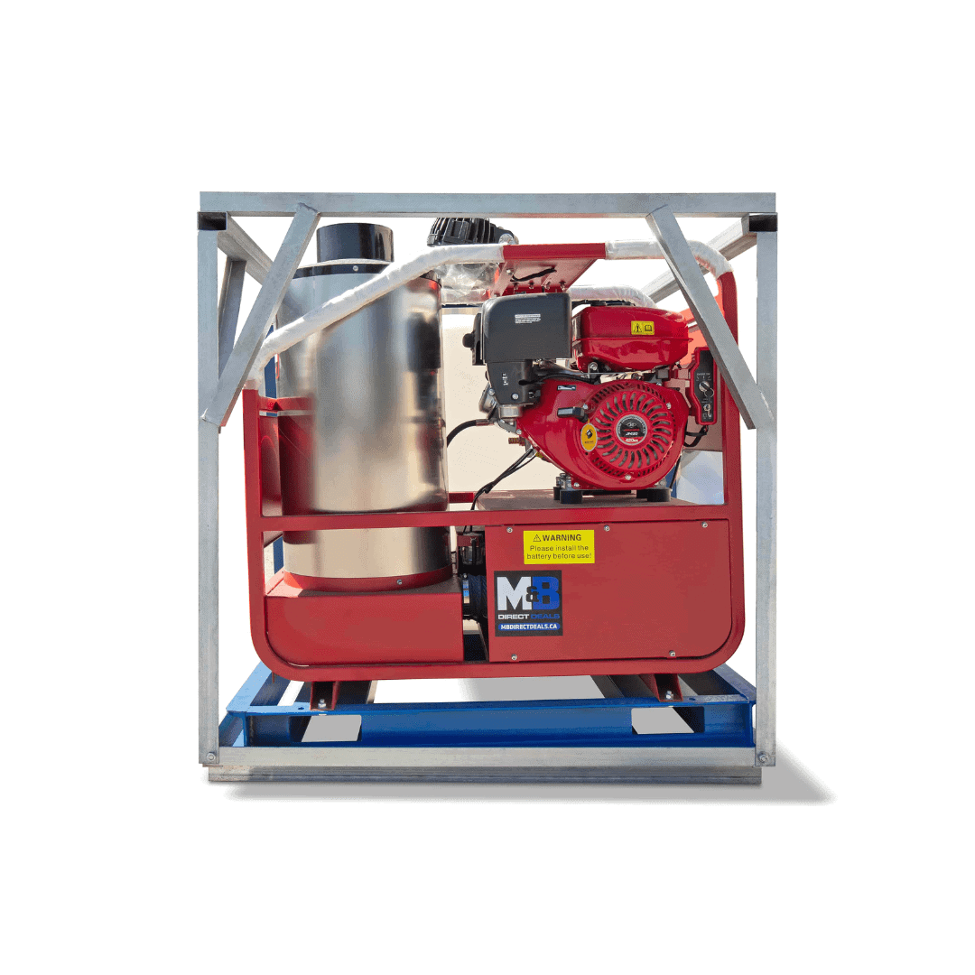 M&B | 4000 PSI Self Contained Hot Water Pressure Washer - Container Express Services PTY LTD