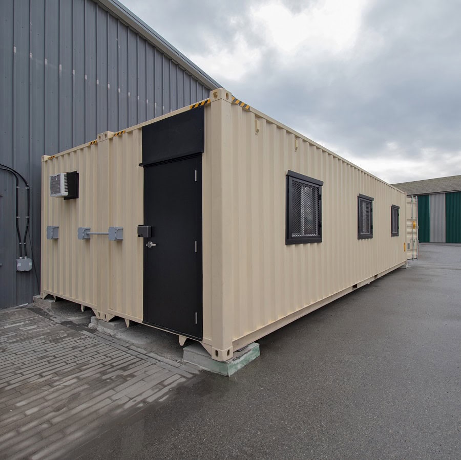 40&rsquo; x 16&rsquo; Extra Wide Custom Site Office - Container Express Services PTY LTD