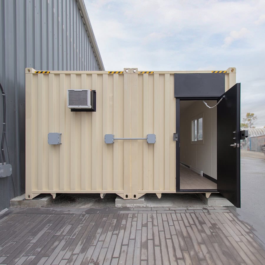 40&rsquo; x 16&rsquo; Extra Wide Custom Site Office - Container Express Services PTY LTD