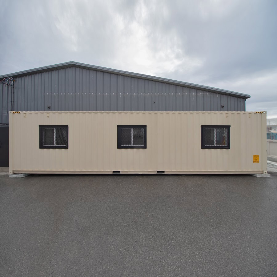 40&rsquo; x 16&rsquo; Extra Wide Custom Site Office - Container Express Services PTY LTD
