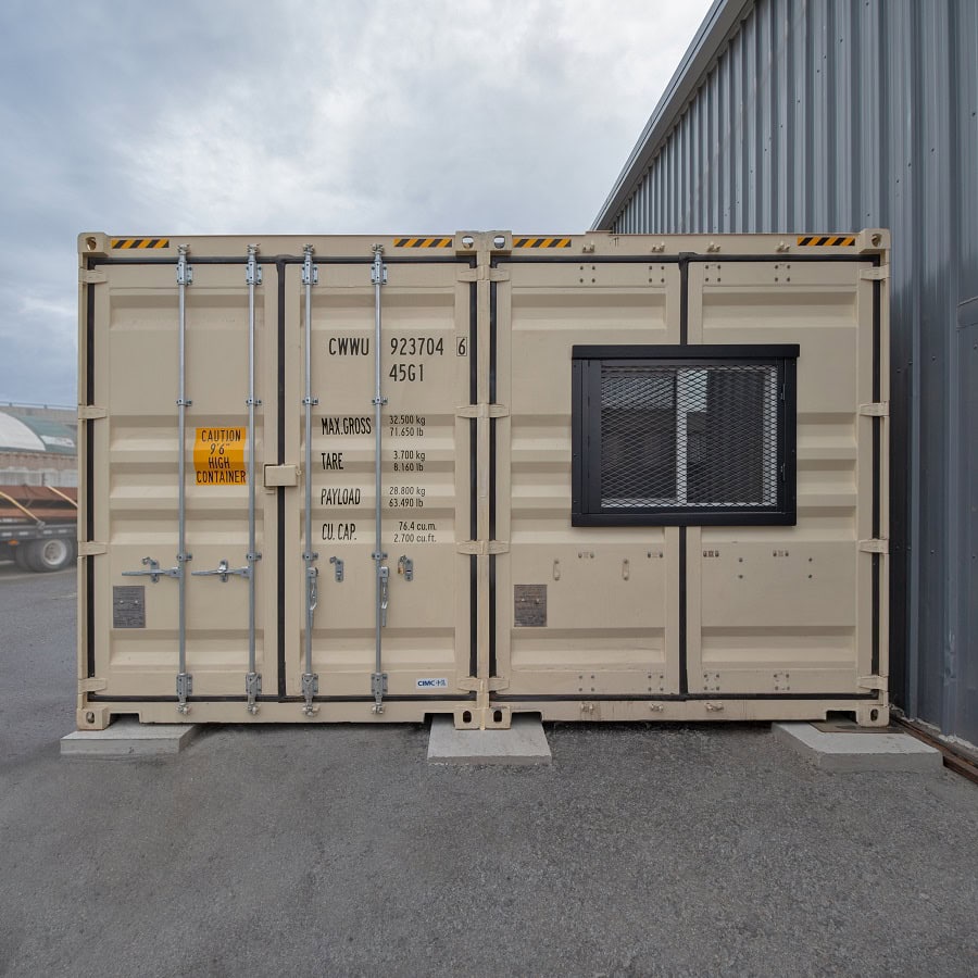 40&rsquo; x 16&rsquo; Extra Wide Custom Site Office - Container Express Services PTY LTD