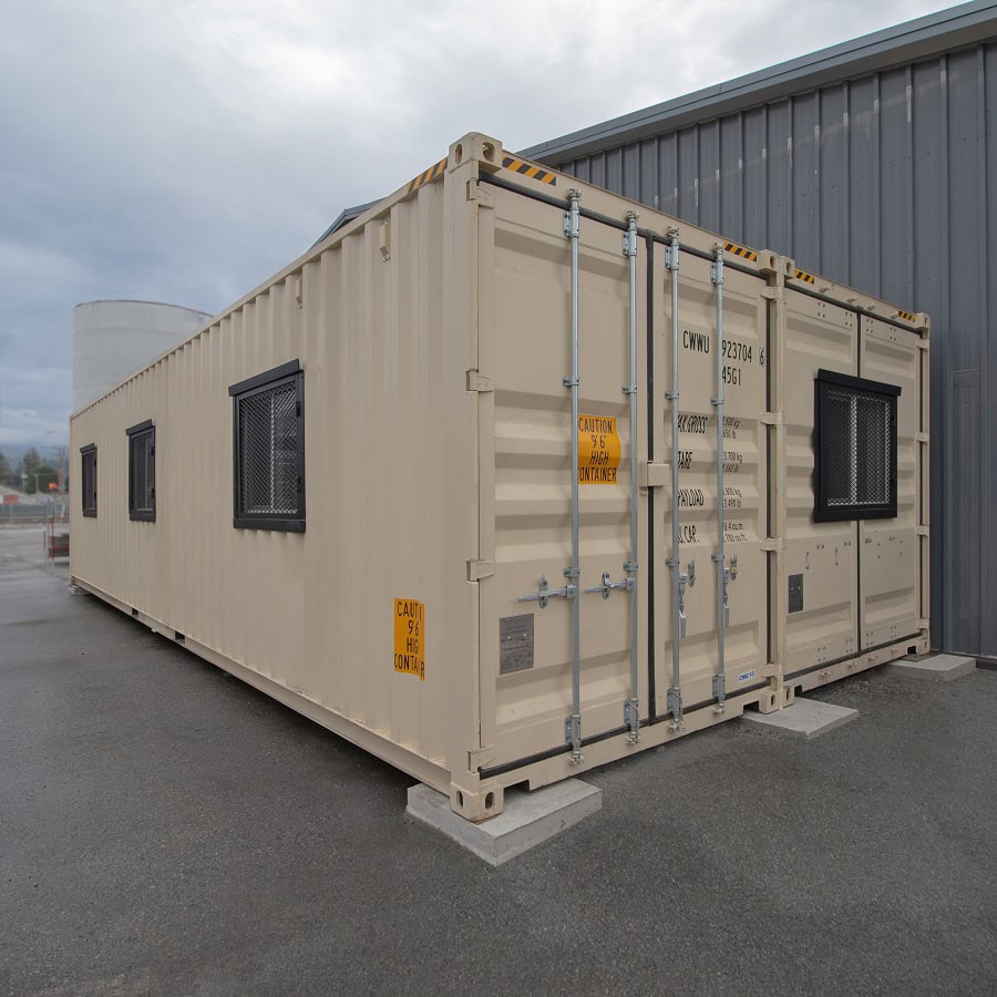 40&rsquo; x 16&rsquo; Extra Wide Custom Site Office - Container Express Services PTY LTD