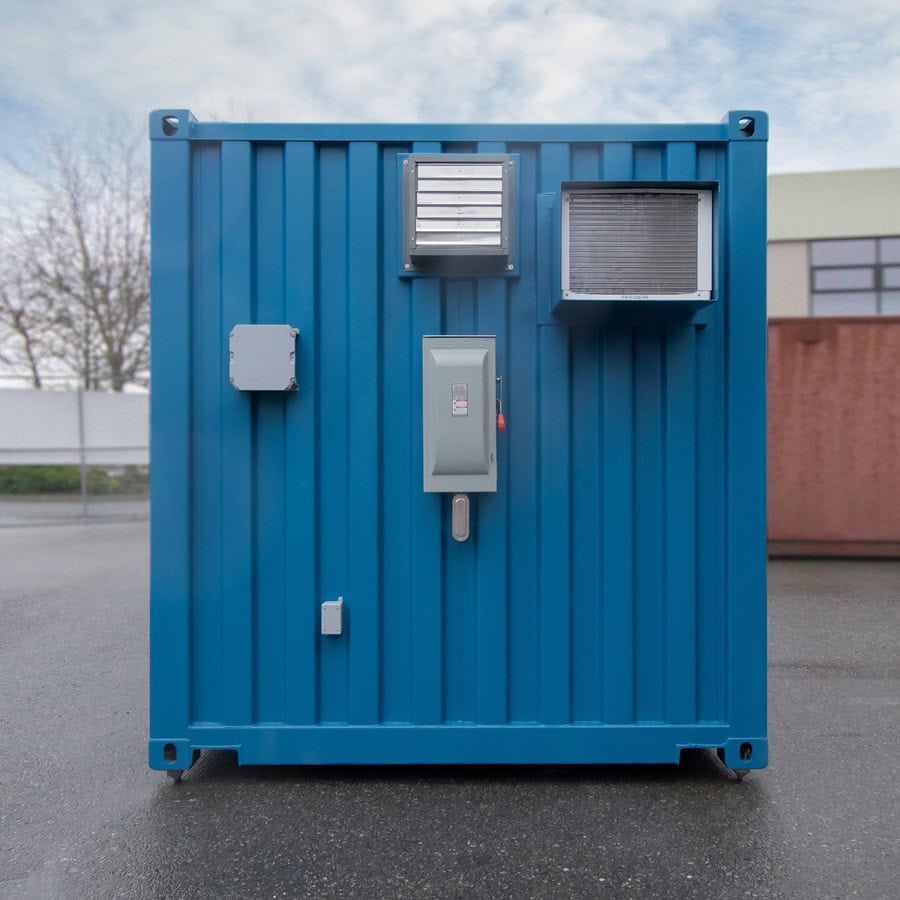 Shipyard Machinery Enclosure - Container Express Services PTY LTD