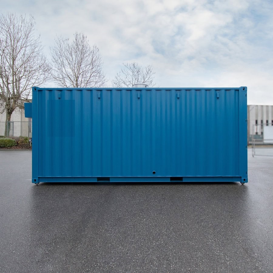 Shipyard Machinery Enclosure - Container Express Services PTY LTD