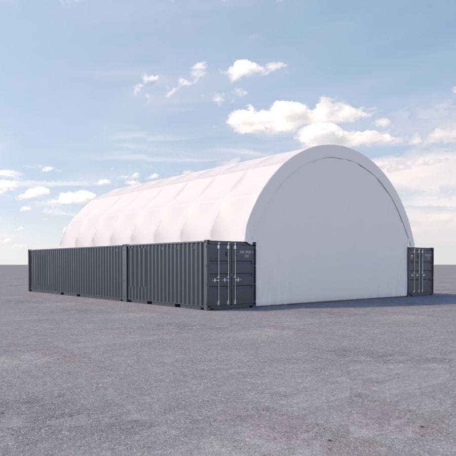 40&rsquo; x 60&rsquo; Container Shelter - Container Express Services PTY LTD