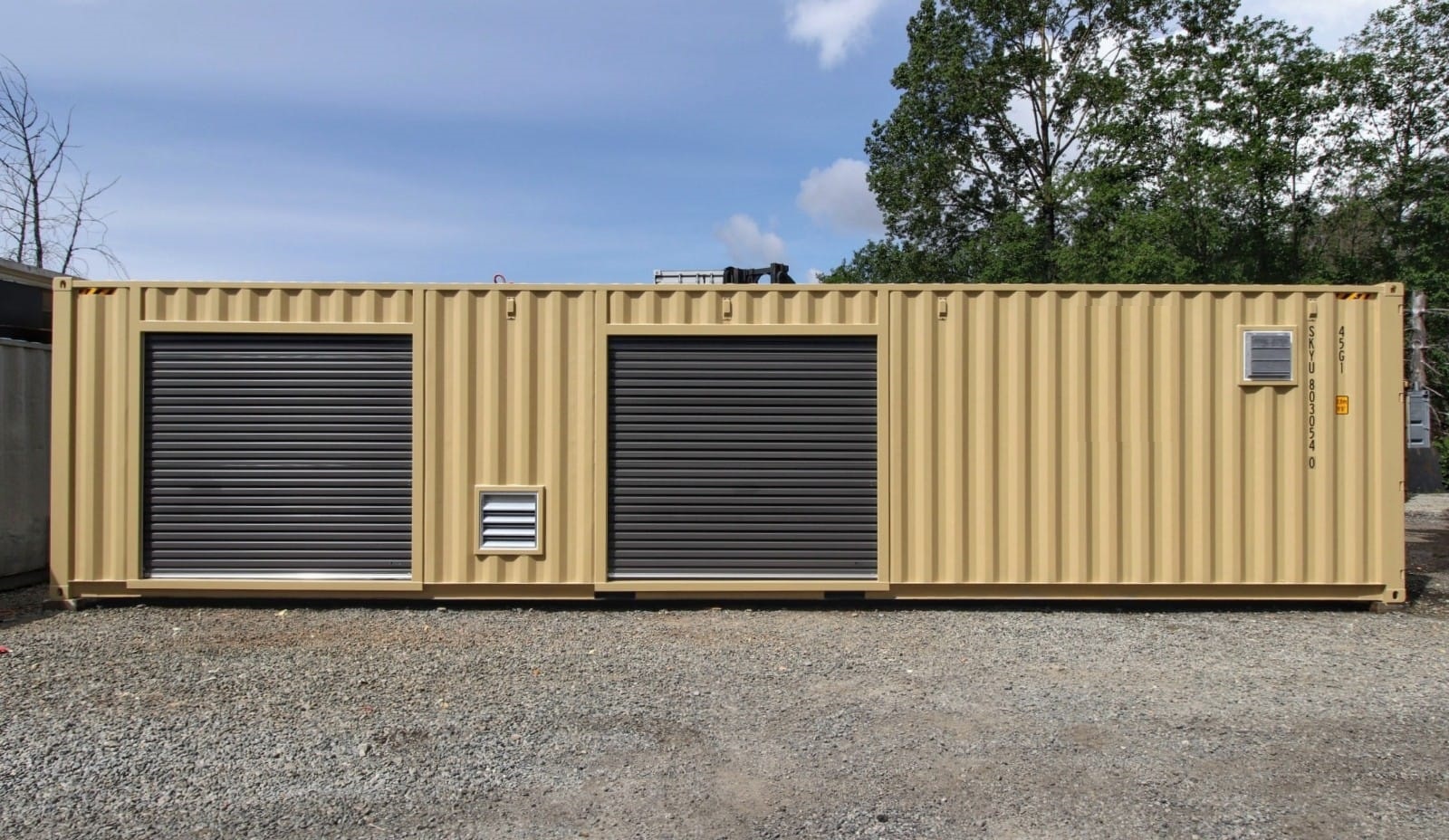 40&prime; Compressor Room - Container Express Services PTY LTD