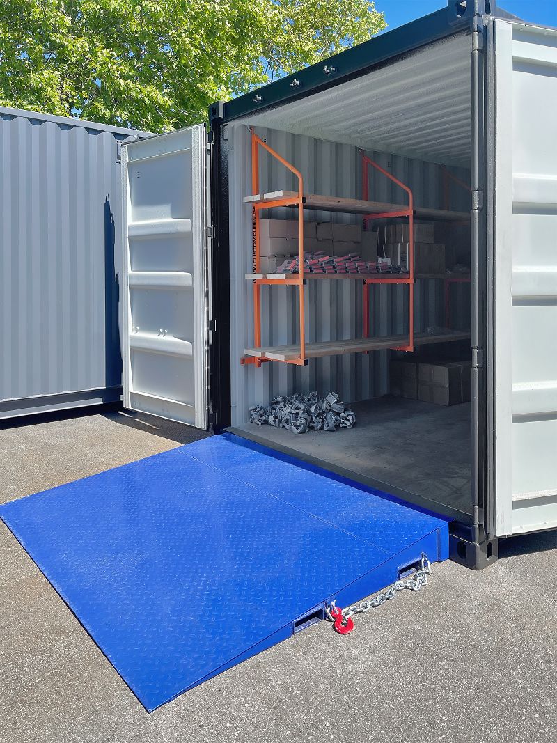 M&B | Heavy Duty Forklift Ramp - Container Express Services PTY LTD