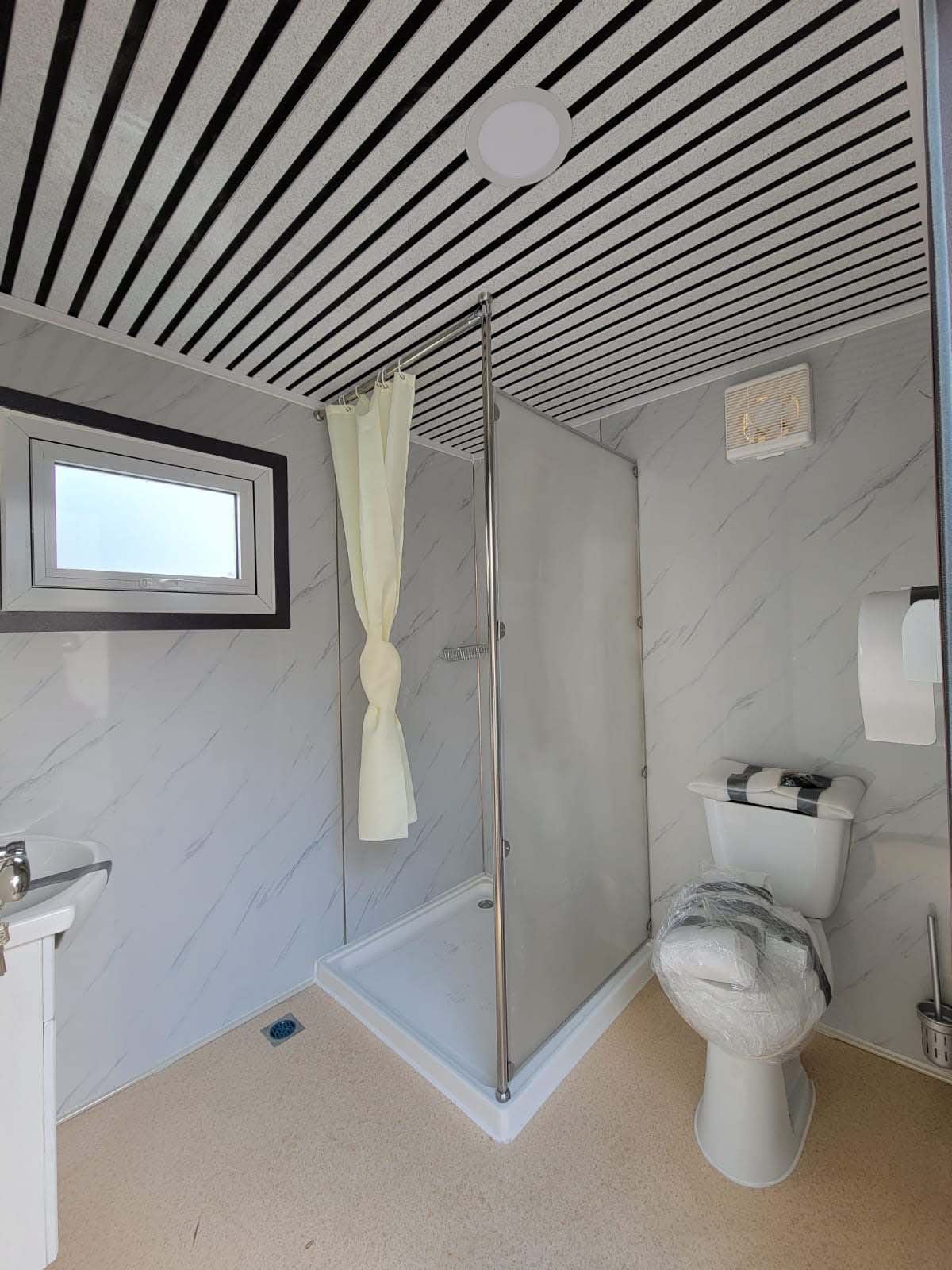 M&B | Portable Washroom + Shower - Container Express Services PTY LTD