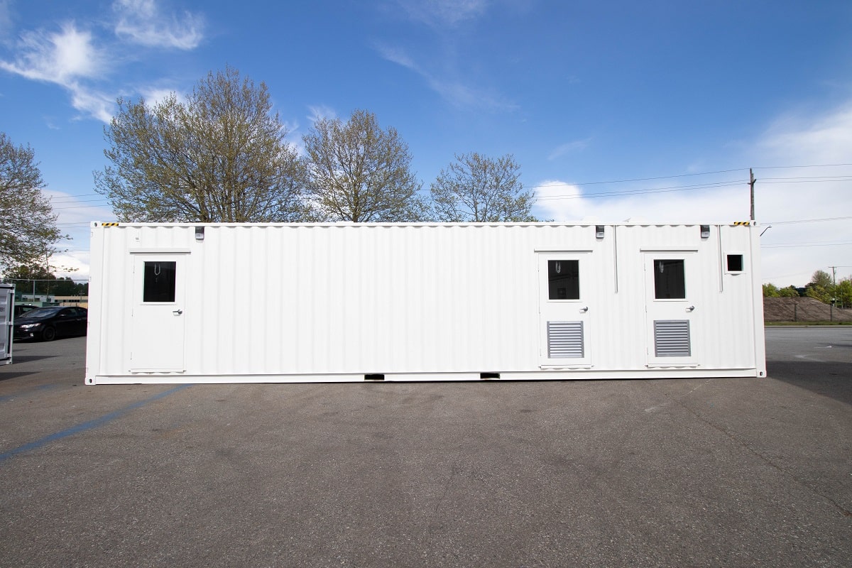 40&rsquo; Custom Mechanical Enclosure - Container Express Services PTY LTD
