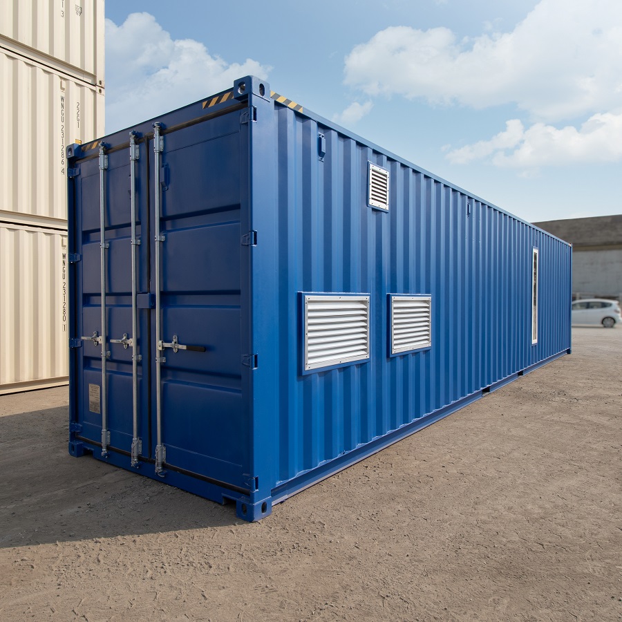 40&rsquo; Custom Equipment Housing Unit - Container Express Services PTY LTD