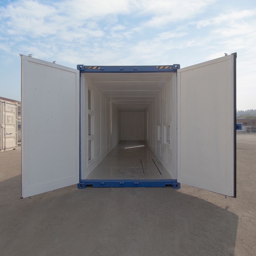 40&rsquo; Custom Equipment Housing Unit - Container Express Services PTY LTD