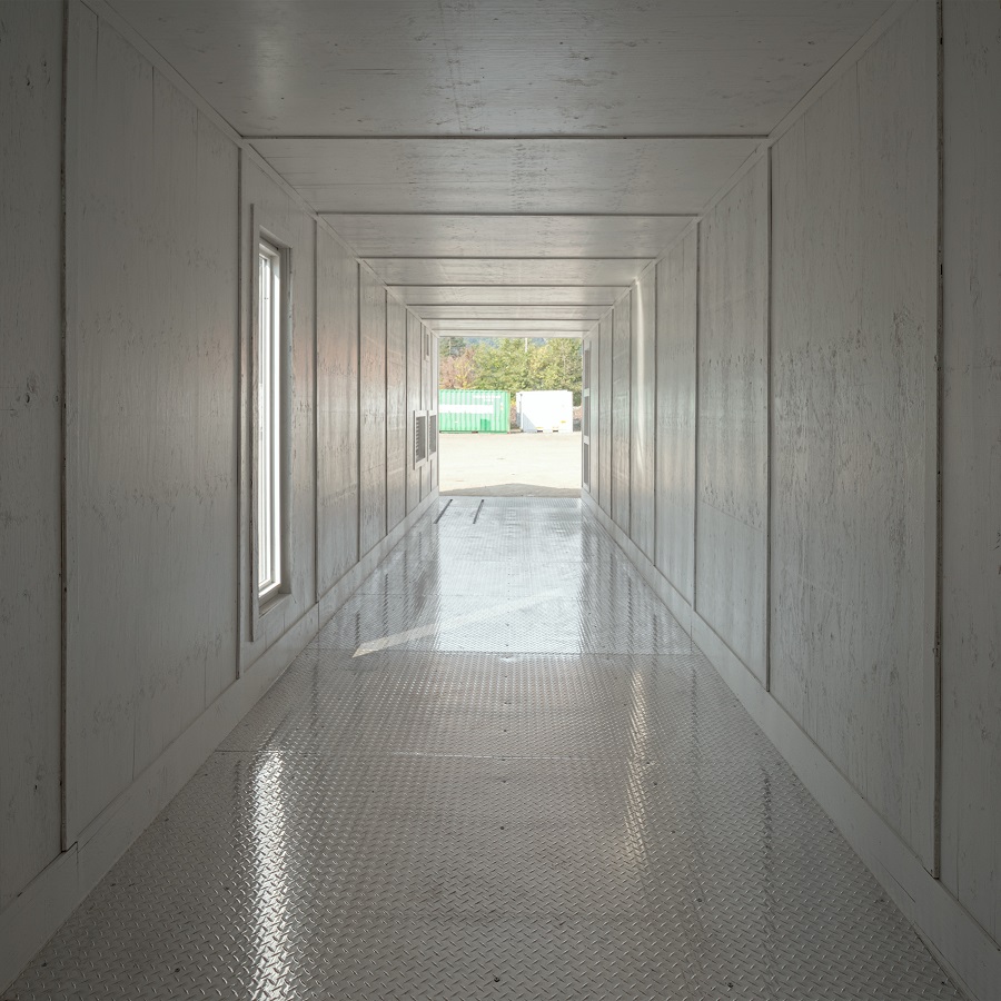 40&rsquo; Custom Equipment Housing Unit - Container Express Services PTY LTD