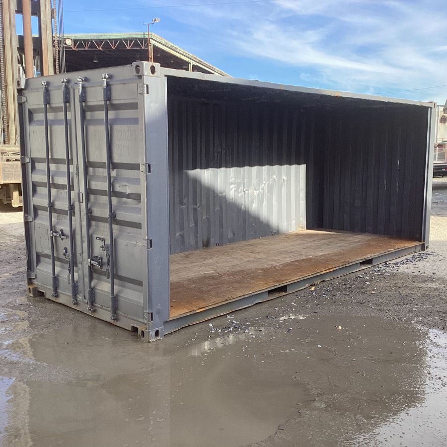 20&prime; Used &ldquo;Open-Face&rdquo; Shipping Container (Special) - Container Express Services PTY LTD