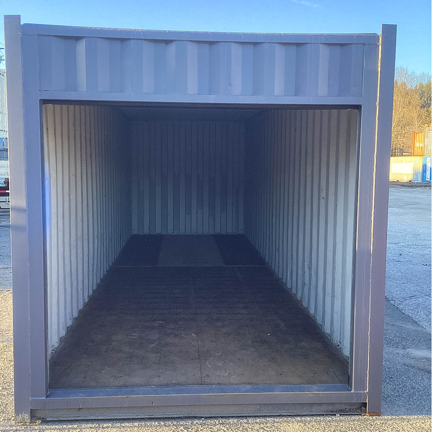 26&prime; Cut-Down Shipping Container w/Roll-Up Door - Container Express Services PTY LTD